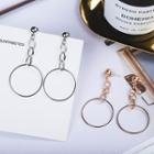 Circle Drop Earring