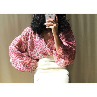 Leopard Printed Blouse