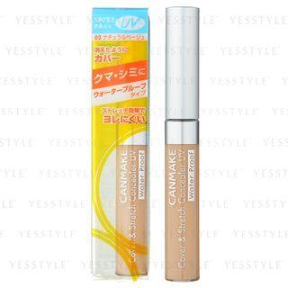Canmake - Cover & Stretch Concealer Uv Spf 25 Pa++ (water Proof) (#02 Natural Beige) 1 Pc