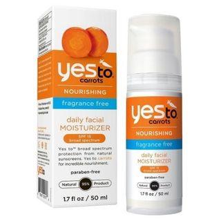 Yes To - Yes To Carrots: Fragrance Free Daily Moisturizer Spf15 50ml 1.7oz / 50ml