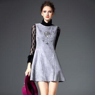 Embellish Sleeveless Dress
