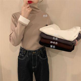 High-neck Plain Thermal Top