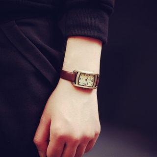 Rectangle Strap Watch
