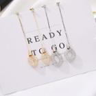 Mesh Hoop Drop Earring