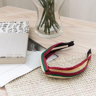 Striped Knot Headband Stripes - Multicolor - One Size