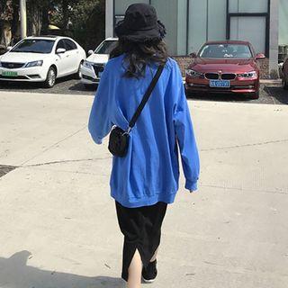 Long-sleeve T-shirt / Midi A-line Skirt