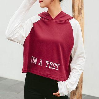 Raglan Boxy Hoodie