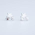 925 Sterling Silver Star Earring 1 Pair - Earrings - 3 Stars - One Size