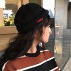 Lettering Embroidered Hat