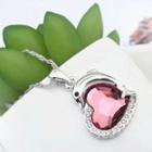 Swarovski Element Crystal Heart Necklace
