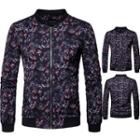 Print Stand-collar Jacket