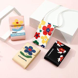 Floral Print Crossbody Pouch