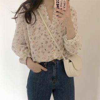 Floral Print Tunic As Shown In Figure - One Size