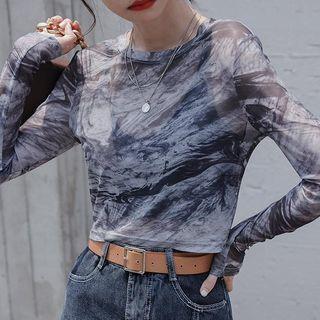 Sheer Print Top (various Designs)