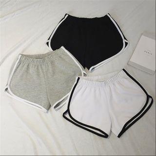 Contrast Piping Shorts