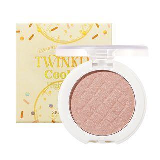 Skinfood - Twinkle Cookie Highlighter - 3 Colors #01 Milk Smore