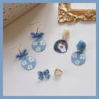 Flower / Duck / Bow / Heart Alloy Earring (various Designs)