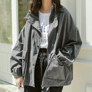 Pocket Detail Utility Jacket