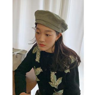 Cotton Corduroy Beret