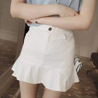 Ruffle Short Skirt
