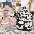 Cow Print Lightweight Backpack