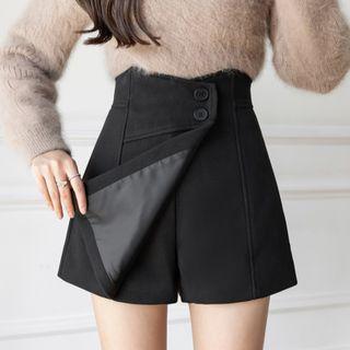 High Waist Mini A-line Skort