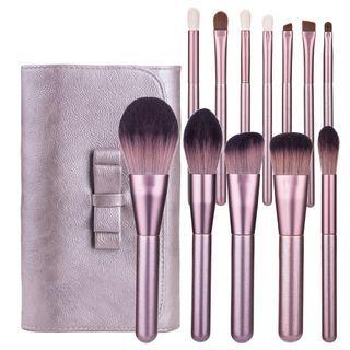 Set Of 12: Makeup Brush / Case