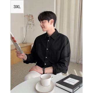 Patch-pocket Casual Shirt