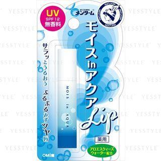 Omi - Menturm Moist In Aqua Lip Balm Spf 12 (unscented) 4g