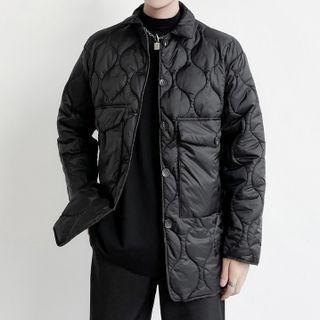 Quilted Slit Jacket