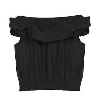 Off Shoulder Short-sleeve Top