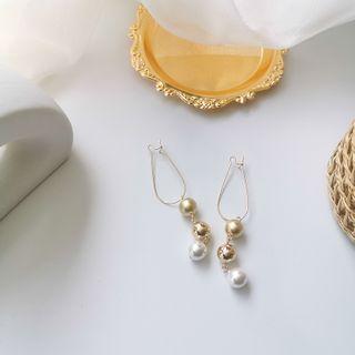 Ball Dangle Earring 1 Pair - As Shown In Figure - One Size