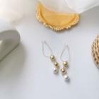 Ball Dangle Earring 1 Pair - As Shown In Figure - One Size