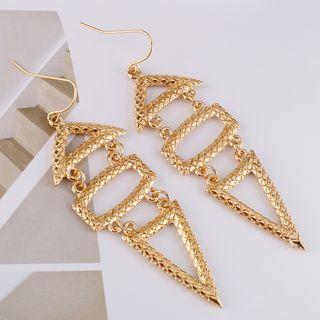 Geometric Dangle Earring 1 Pair - As Shown In Figure - One Size