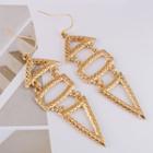 Geometric Dangle Earring 1 Pair - As Shown In Figure - One Size