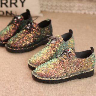 Glitter Oxfords / Loafers