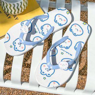 Cartoon Pvc Flip Flops