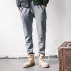 Buckle Fleece-lined Sweatpants
