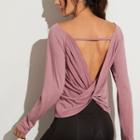 Backless Sports Tee