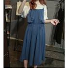 Spaghetti Strap Chiffon Jumpsuit