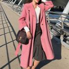 Snap-buttoned Coat