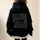 Print Hoodie With Lining - Black - One Size