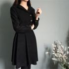 Side-placket A-line Dress