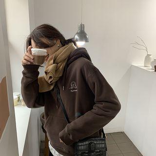 Sheep Embroidered Hoodie