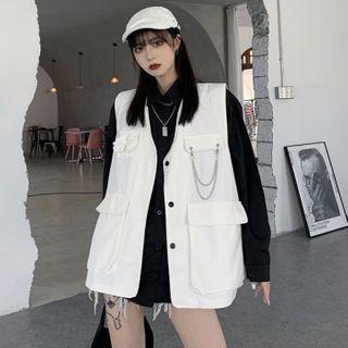 Chained Cargo Vest / Shirt
