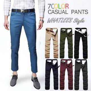 Plain Capri Trousers