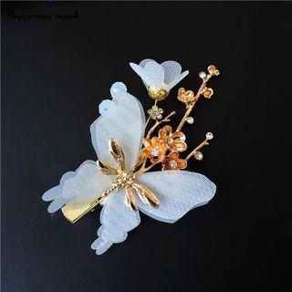 Set Of 2: Butterfly Hair Clip