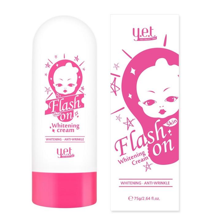 Y.e.t - Flash On Whitening Cream 50g