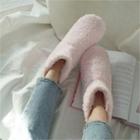 Faux-fur High-top Slippers