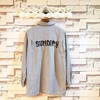 Long-sleeve Houndstooth Shirt